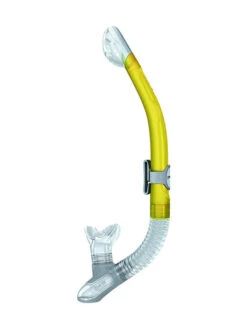 Mares Ergo Dry Snorkel -Mares Diving Shop Mares Ergo Dry Snorkel Clear Yellow