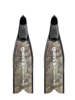 Mares Razor Illusion Fins 5 Mares Razor Illusion Fins -Mares Diving Shop Mares Razor Illusion Freediving Fins Pair
