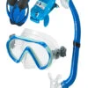 Mares Sea Pals KIDS Snorkel Pals Set 1 Mares Sea Pals KIDS Snorkel Pals Set -Mares Diving Shop Mares Sea Pals Kids Snorkel Pals Puffer Fish Blue