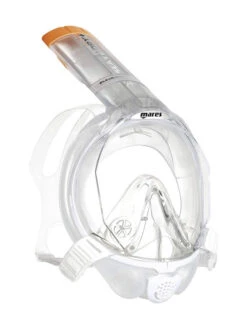 Mares Sea Vu Dry+ Full Face Snorkelling Mask -Mares Diving Shop Mares Sea Vu Dry Plus Full Face Snorkelling Mask White Clear