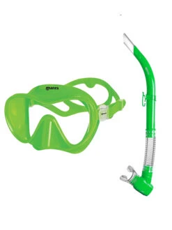 Mares Tropical Snorkel Set 12 Mares Tropical Snorkel Set -Mares Diving Shop Mares Tropical Snorkel Set Green