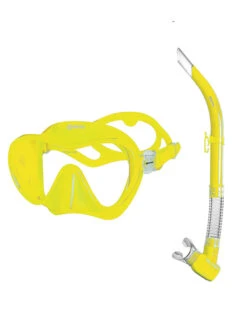 Mares Tropical Snorkel Set 15 Mares Tropical Snorkel Set -Mares Diving Shop Mares Tropical Snorkel Set Yellow