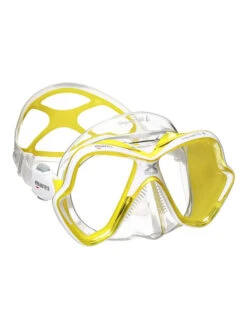 Mares X-Vision Ultra Liquidskin Mask -Mares Diving Shop Mares X Vision Ultra Liquidskin Mask Yellow White Clear