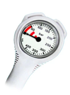 ODG Mini 1 Gauge (SPG) -Mares Diving Shop ODG Mini Gauge White