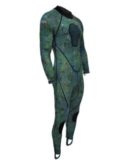 Ocean Hunter Chameleon Skin Spearfishing 1 Piece Suit -Mares Diving Shop Ocean Hunter Chameleon Skin Lycra Suit Side