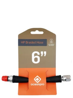 Ocean Pro Braided High Pressure Hose -Mares Diving Shop Ocean Pro Braided High Pressure Hose 6 Inch
