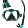 Ocean Pro Ceduna Travel Set -Mares Diving Shop OceanProCeduneTravelSetTeal Main