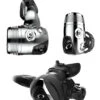 Oceanic Delta 5 / EDX Regulator Combo -Mares Diving Shop Oceanic Delta 5 EDX Black Regulator Combo