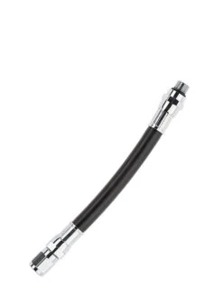 Termo Thermoplastic Black High Pressure (HP) Hose For Transmitter Or SPG -Mares Diving Shop Rubber 20cm HP Hose