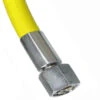 Rubber Yellow Regulator Low Pressure (LP) Hose -Mares Diving Shop Rubber Yellow Regulator LP Hose