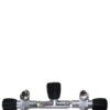 San-o-Sub 300Bar DIN Manifold Complete -Mares Diving Shop San O Sub HP Isolation Manifold DIN Yoke