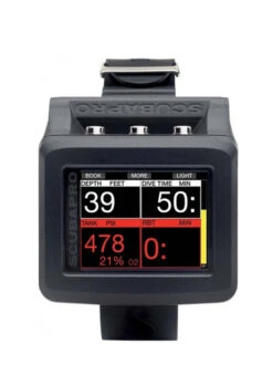 Scubapro G2 Dive Computer 11 Scubapro G2 Dive Computer -Mares Diving Shop Scubapro G2 Dive Computer Front View Red Text