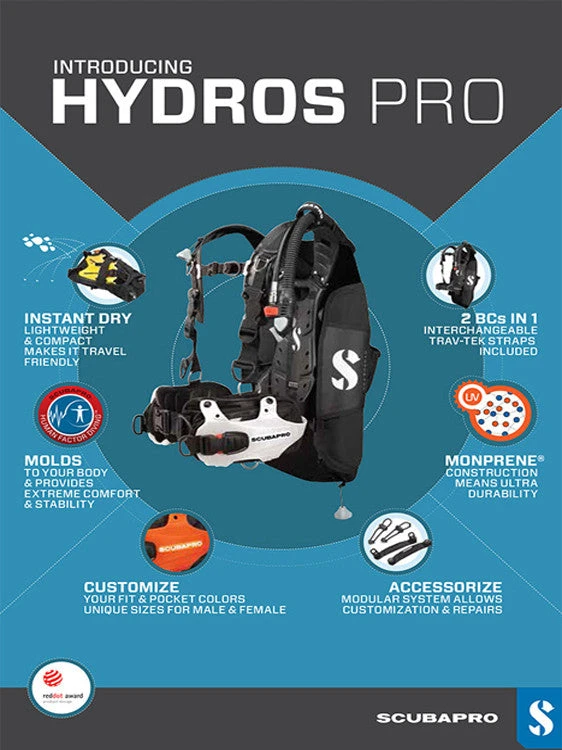 Scubapro Hydros Pro BCD Male 14 Scubapro Hydros Pro BCD Male - Image 12