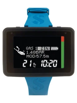 Scubapro Luna 2.0 Dive Computer -Mares Diving Shop Scubapro Luna 2.0 Dive Computer Front Surface Gas Summary