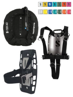 Scubapro S-Tek Pure Single System -Mares Diving Shop Scubapro S Tek 40lb Wing Pure Single System