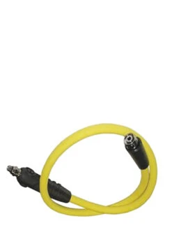 Scubapro Yellow Rubber Regulator Low Pressue (LP) Hose