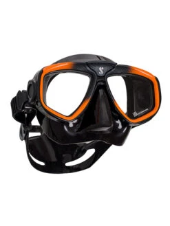 Scubapro Zoom Evo Dive Mask -Mares Diving Shop Scubaproo Zoom Evo Black Orange