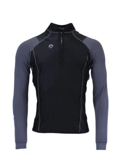 Sharkskin High Performance Long Sleeve Top Chest Zip Mens -Mares Diving Shop Sharkskin High Performance Top Chest Zip Mens Front