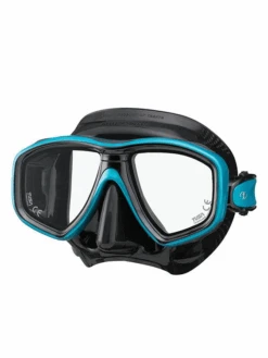 TUSA Freedom Ceos Dive Mask -Mares Diving Shop TUSA Freedom Ceos Black Black Ocean Green BK OG