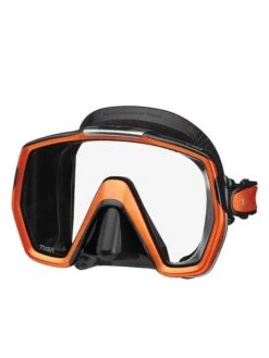 TUSA Freedom HD Dive Mask -Mares Diving Shop TUSA Freedom HD Black Electric Orange BK EO
