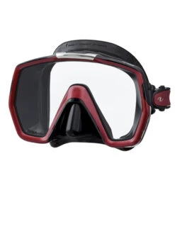TUSA Freedom HD Dive Mask -Mares Diving Shop TUSA Freedom HD Mask Black Red