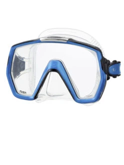 TUSA Freedom HD Dive Mask -Mares Diving Shop TUSA Freedom HD Mask Clear Fishtail Blue FB