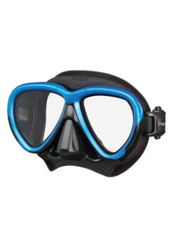 TUSA Freedom Intega Mask -Mares Diving Shop TUSA Freedom Intega Mask Black Fishtail Blue QB FB