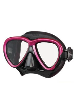 TUSA Freedom Intega Mask -Mares Diving Shop TUSA Freedom Intega Mask Black Rose Pink QB RP