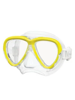 TUSA Freedom Intega Mask -Mares Diving Shop TUSA Freedom Intega Mask Fluoro Yellow FY