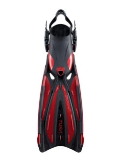 Tusa Solla Fins (Open-Heel) -Mares Diving Shop TUSA SF 22 Solla Fins Black Metallic Red MDR