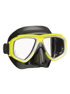 TUSA Sport Splendive 2 Prescription Dive Mask (with Corrective Lenses) -Mares Diving Shop TUSA Splendive 2 Mask Black Yellow