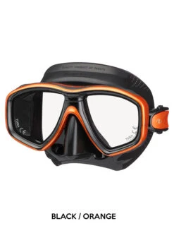 TUSA Freedom Ceos Prescription Dive Mask (with Corrective Lenses) 24 TUSA Freedom Ceos Prescription Dive Mask (with Corrective Lenses) -Mares Diving Shop TUSA Tabata Freedom Ceos Mask M 212 Black Energy Orange