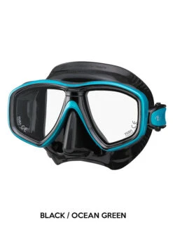 TUSA Freedom Ceos Prescription Dive Mask (with Corrective Lenses) 29 TUSA Freedom Ceos Prescription Dive Mask (with Corrective Lenses) -Mares Diving Shop TUSA Tabata Freedom Ceos Mask M 212 Black Ocean Green OG