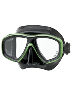TUSA Freedom Ceos Dive Mask -Mares Diving Shop TUSA Tabata Freedom Ceos Mask M 212 Black Siesta Green SG