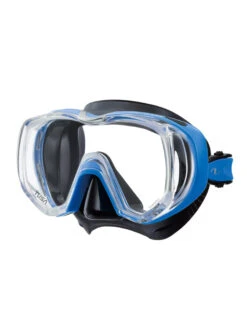 TUSA Freedom Tri-Quest Dive Mask -Mares Diving Shop TUSA Tabata Freedom Tri Quest Dive Mask M 3001 Black Fishtail Blue BK FB