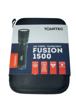 Tovatec Fusion 1500 Rechargeable Dive Torch (1500 Lumen) -Mares Diving Shop Tovatec Fusion 1500 in Box