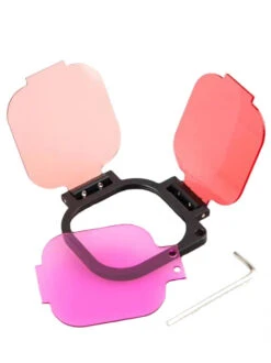 X-Adventurer GoPro Hero 11-10-9-8 Flip Set - 3 Filters