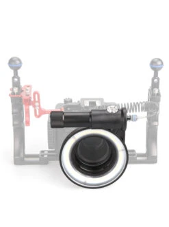 X-Adventurer RL3000 Focus Ring With Strobe Mode (Video Light) -Mares Diving Shop X Adventurer RL3000 Focus Ring with Strobe Mode Installed