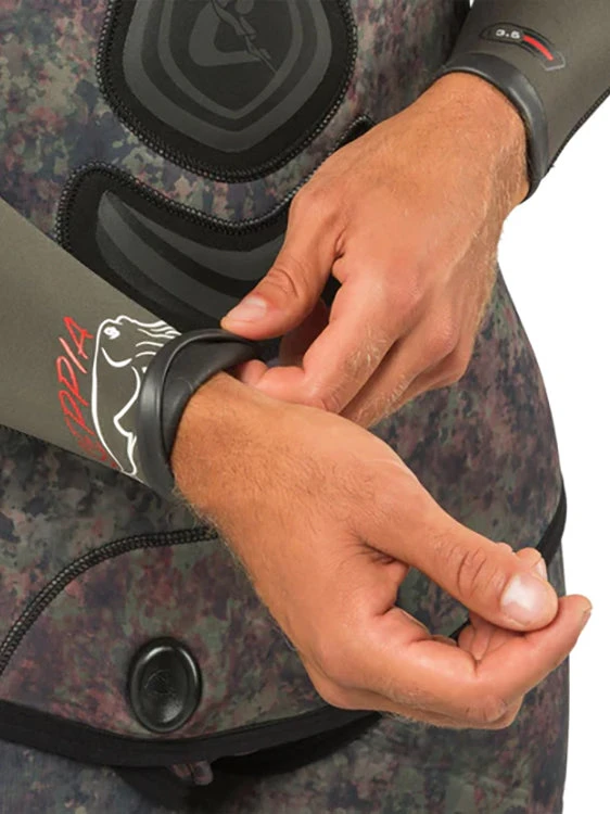 Mares Diving Shop -Mares Diving Shop Cressi Seppia 3.5mm 2 Piece Open Cell Wetsuit Mens Sleeves Detail